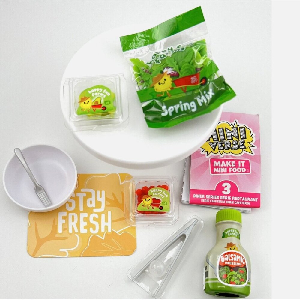 MGA Miniverse Make It Mini Food Diner Series 3 Summer Salad